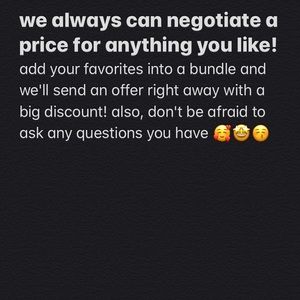 we can always negotiate an offer :)